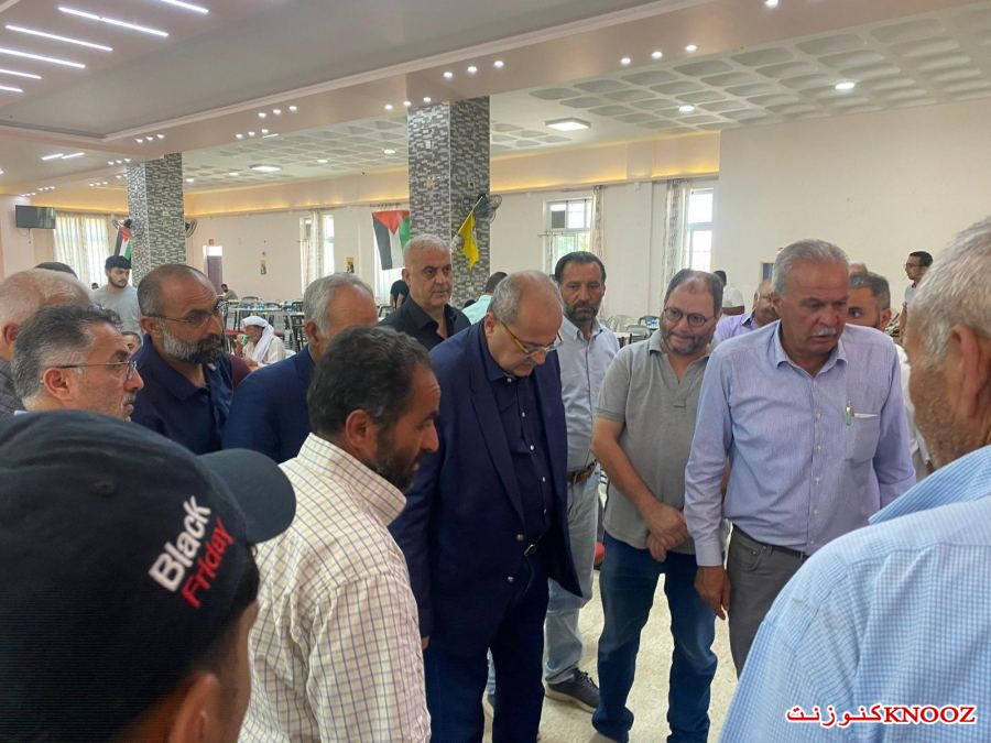 الطيبي وكسيف في زيارة لترمسعيا إثر إرهاب المستوطنين